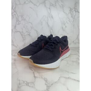 Nike Womens React Infinity Run FK 2 CT2423-501 Blue Running Shoes Sneakers 9